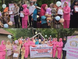 Sambut Hari Bhayangkara ke-79, Polsek Ujung Loe dan Puskesmas Manyampa Gelar Baksos dan Bakkes.