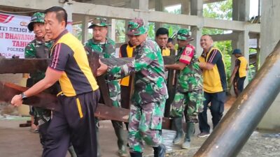 Sambut Hari Bhayangkara ke-79, Polsek Bontotiro Gandeng Tripika Gelar Bakti Religi