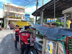 Cegah Premanisme, Polisi Gelar Patroli KRYD di Pasar Sentral Bulukumba