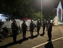Ciptakan Rasa Aman di Malam Hari, Regu 1 Patroli Perintis Presisi Polres Bulukumba Laksanakan Blue Light Patrol