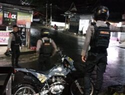 Patroli KRYD, Patmor Sat Samapta Polres Bulukumba Stanby di Perempatan Teko