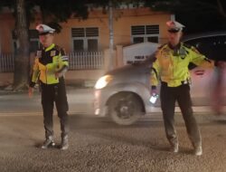 Sat Lantas Polres Bulukumba Amankan Jalur Tabliq Akbar, Arus Lalu Lintas Lancar Meski Dipadati Ribuan Jamaah