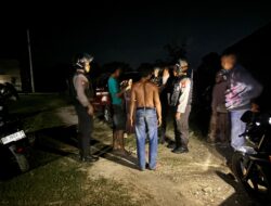 Tim Patmor Presisi Gelar Patroli KRYD di Malam Hari, Imbau Warga Jaga Kamtibmas.