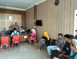 Pastikan Masyarakat Dilayani dengan Baik, Kasi Propam Cek dan Awasi Pelayanan SPKT