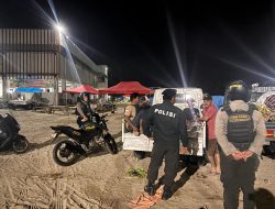 Cegah Kejahatan dan Premanisme, Sat Samapta Patroli Sambangi Pasar Sentral