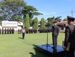 Peringati Hari Sumpah Pemuda ke-97, Polres Bulukumba Gelar Upacara Bendera Penuh Khidmat