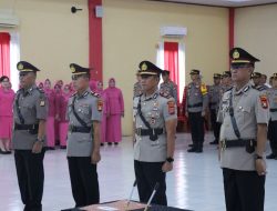Polres Bulukumba Gelar Sertijab, Kasat Binmas dan Kapolsek Bonto Tiro Berganti