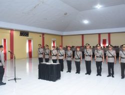 Kapolres Bulukumba Pimpin Sertijab Kabag, Kasat dan Kapolsek, Ini Pesannya