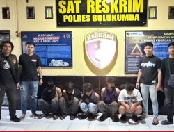 Quick Respon Resmob Polres Bulukumba, 5 Terduga Pelaku Penganiayaan Diamankan