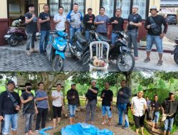 Polsek Gantarang Gerebek Arena Judi Sabung Ayam di Bukit Tinggi, 3 Motor dan 2 Ayam Diamankan