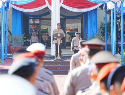 Kapolda Sulsel Pimpin Upacara Laporan Kenaikan Pangkat Personel Polri dan PNS Polri Periode 1 Juli 2026