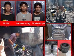 Nekat Bakar Rumah untuk Hilangkan Jejak Usai Mencuri, Tiga Pria di Bulukumba Diringkus Polisi