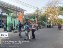 Pengaturan Pagi Satlantas Polres Bulukumba, Kawal Pelajar Raih Cita-cita
