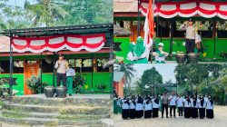 Polisi Peduli Pendidikan, Bhabinkamtibmas Aiptu Jusman Jadi Pembina Upacara di MIS Padi