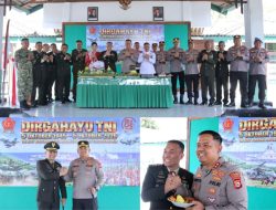 Perkuat Sinergitas TNI-Polri, Kapolres Bulukumba Kunjungi Kodim 1411/Bulukumba Sampaikan Ucapan Selamat HUT TNI ke-81