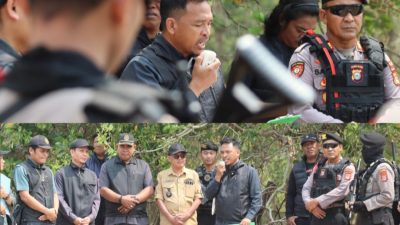 Kawal Eksekusi Tanah Kebun di Ujung Loe, Polres Bulukumba Turunkan 35 Personel