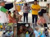 Unit Kamsel Sat Lantas Polres Bulukumba Gelar Penyuluhan Lalu Lintas dan Salurkan Sembako kepada Warga