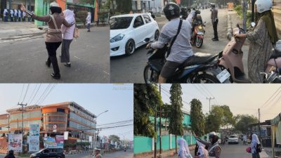 Pastikan Aktivitas Masyarakat Lancar, Sat Lantas Polres Bulukumba Rutin Gelar Pengaturan Pagi