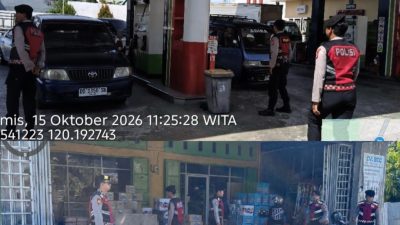 Tak Hanya Patroli Cegah Kejahatan Polisi Juga Pantau SPBU.