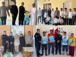 HUT Humas Ke 75, Humas Polres Bulukumba Salurkan Sembako Ke Pondok Pesantren dan Panti Asuhan