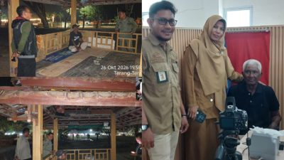 Gerak Cepat Kapolsek Ujung Bulu, Evakuasi Warga Terlantar yang Setahun Tinggal di Gazebo