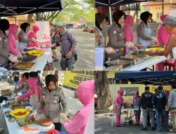 Aksi Jumat Berkah Makan Gratis Polres Bulukumba Kian Ramai Diserbu Warga